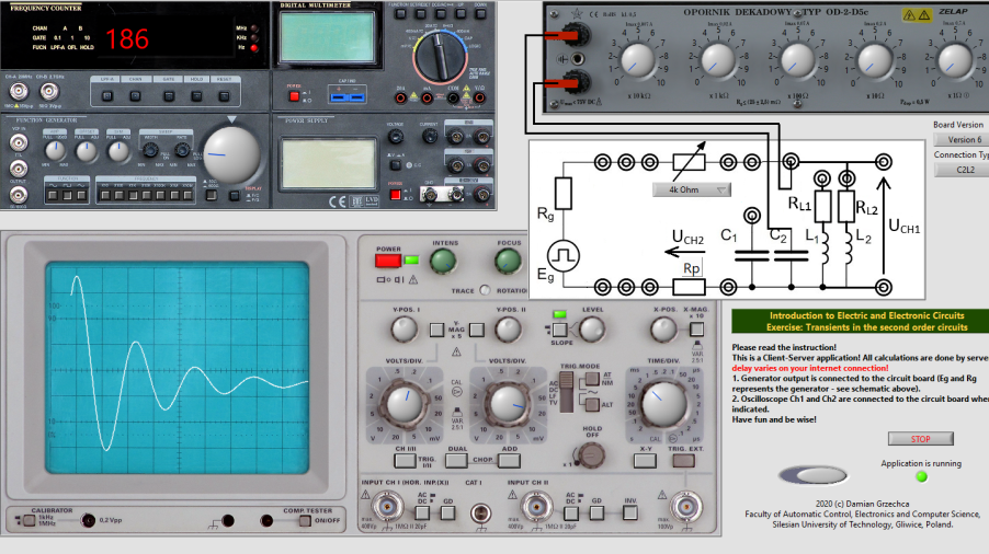 Measurement of oscillation period